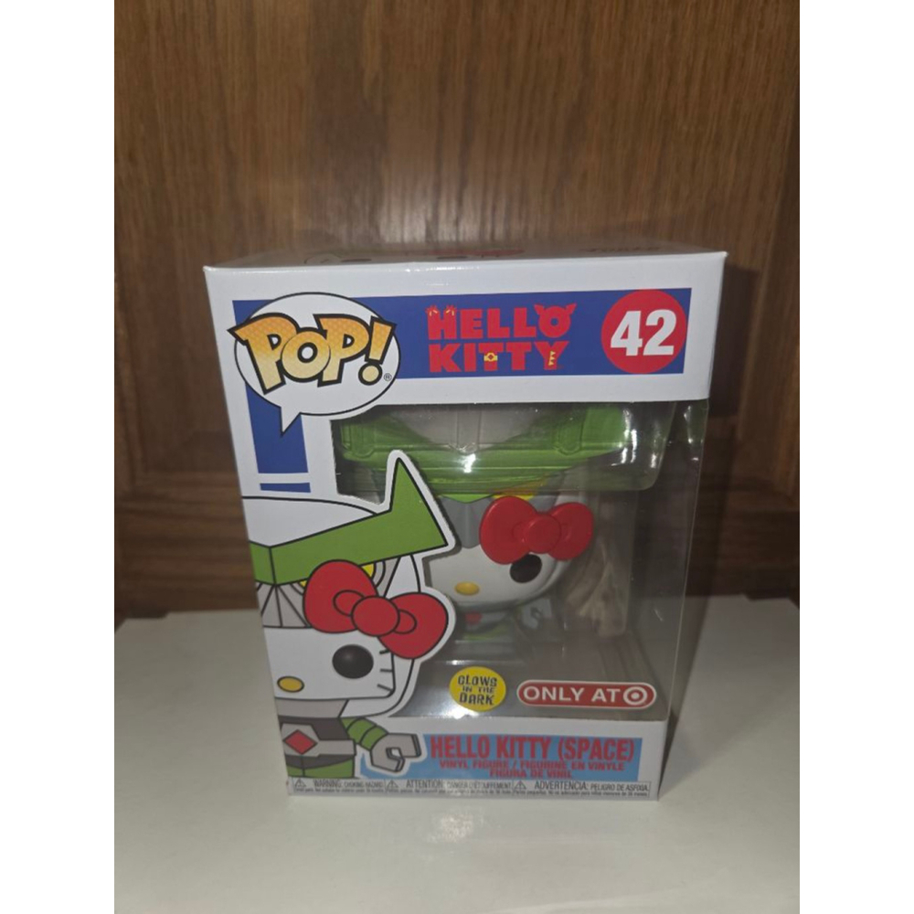Funko Pop! Hello Kitty Space Suit Glows in the Dark Toy Collectible
